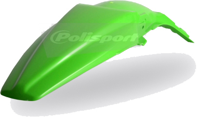 Rear Fender - Green - For 09-12 Kawasaki KX250F 09-11 KX450F - Click Image to Close