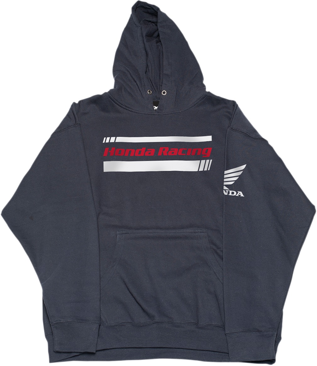 Youth Honda Stripes Hoody - Honda Stripes Hoody Nvy Ymd - Click Image to Close