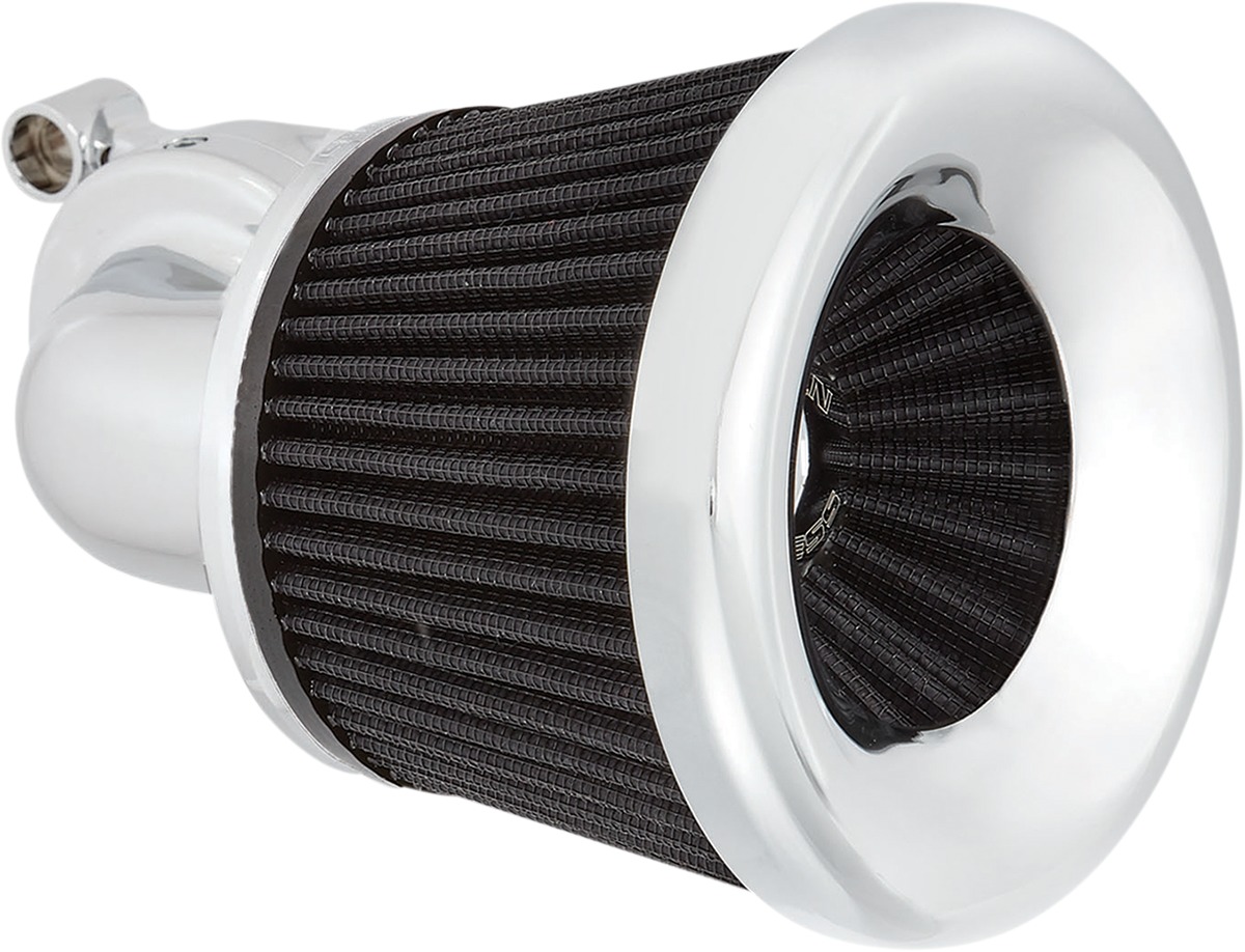 Velocity 90 deg. Air Cleaner Kit - Velocity 90Air Cleaner Kt Chr - Click Image to Close