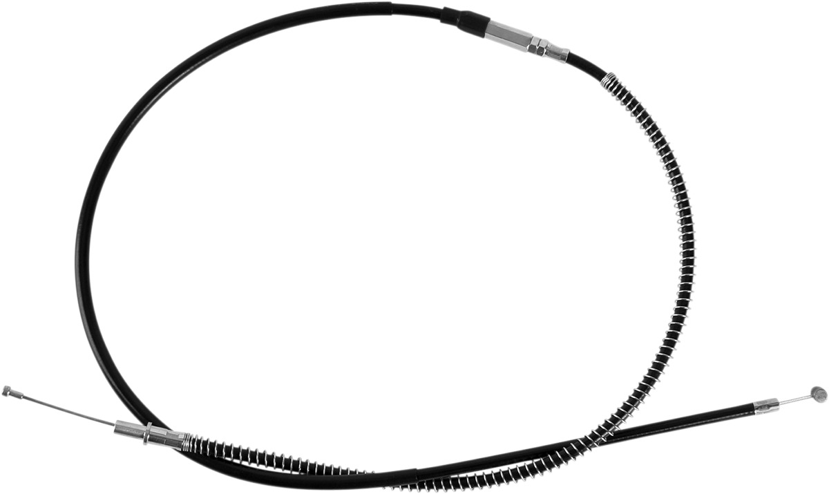 Black Vinyl Clutch Cable - Kawasaki KZ/ZN 1100/1000 - Click Image to Close