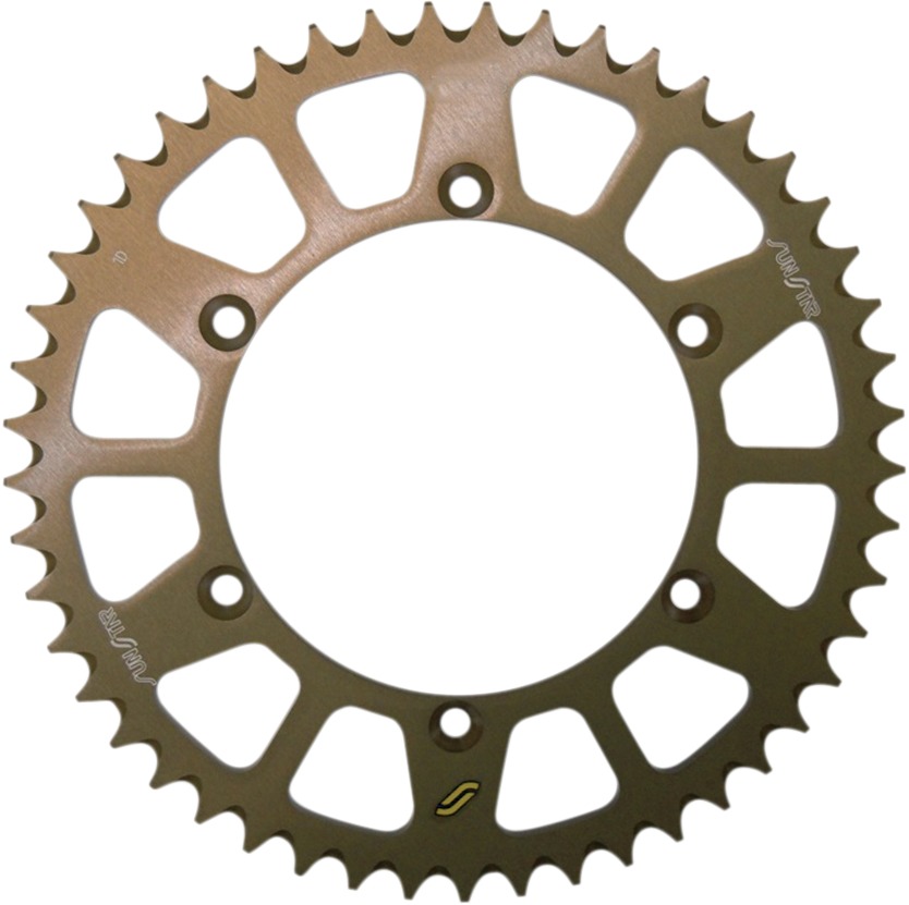 Works Triplestar Aluminum Rear Sprocket 54T - For 82-18 Kawa Suz - Click Image to Close