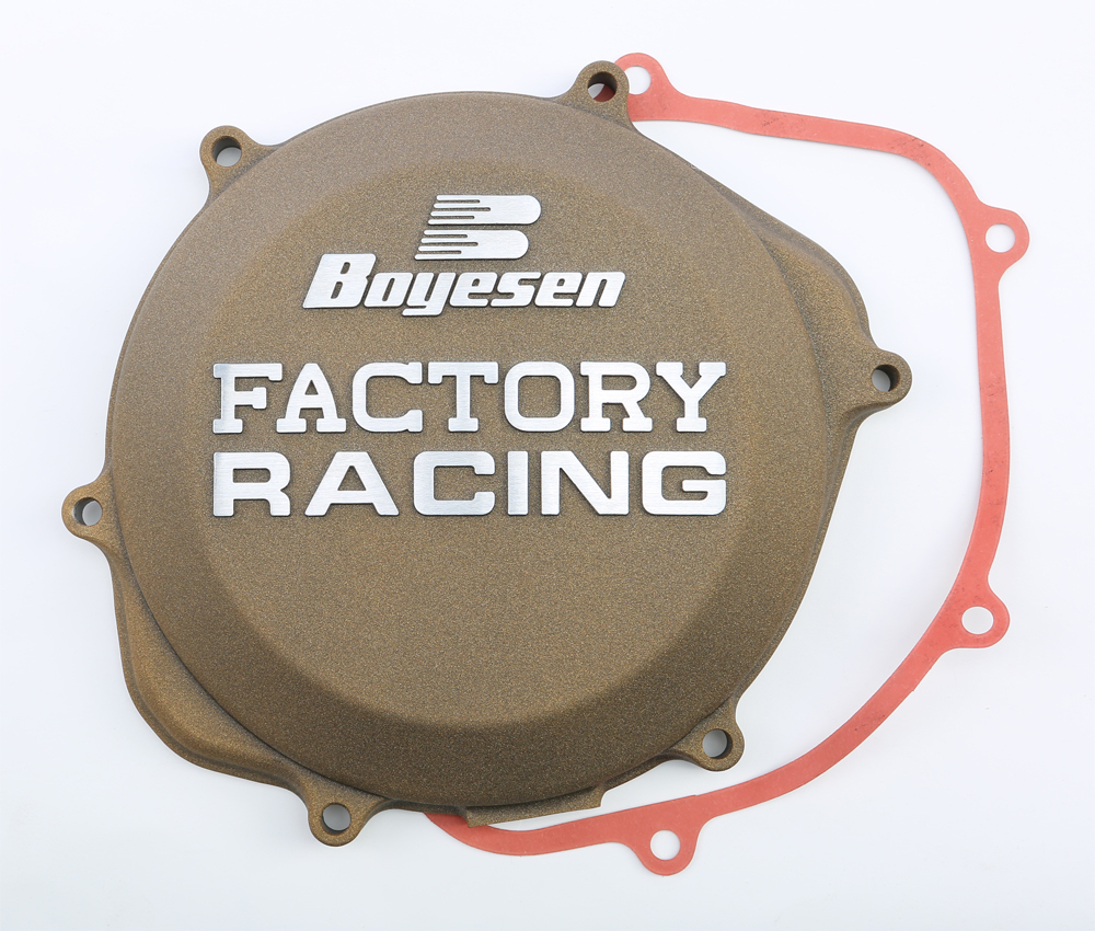 Factory Racing Clutch Cover Magnesium - For 02-09 Honda 450 CRF/TRX - Click Image to Close