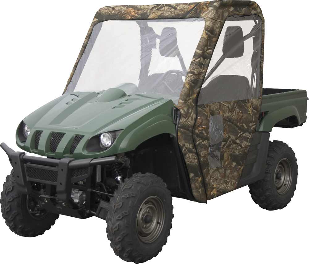 Cab Enclosure - Black - For 05-16 Kawasaki Mule - Click Image to Close