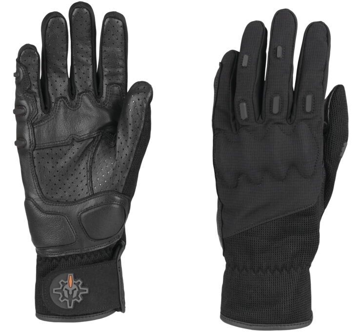 FIRSTGEAR Reflex Mesh Gloves Black - Large - Click Image to Close