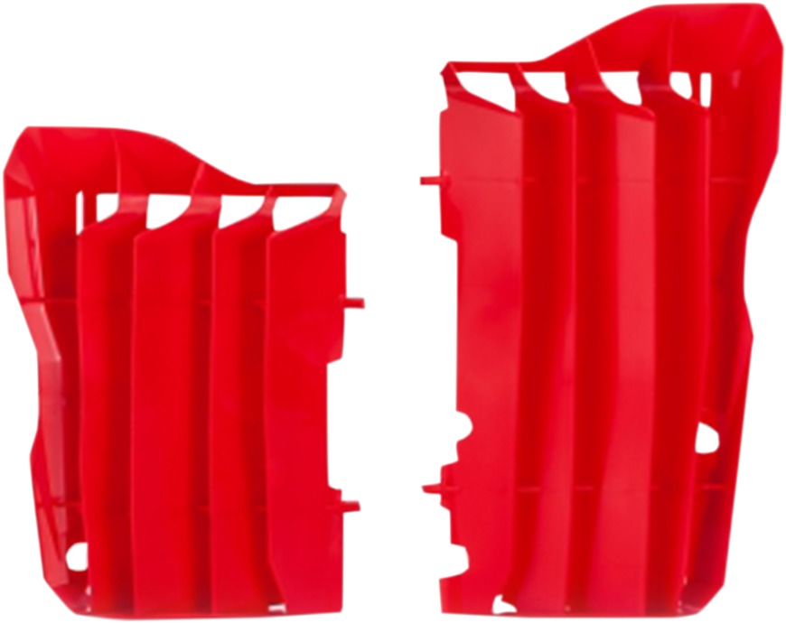 Red Radiator Louvers - For 17-22 Honda CRF450R/RX - Click Image to Close