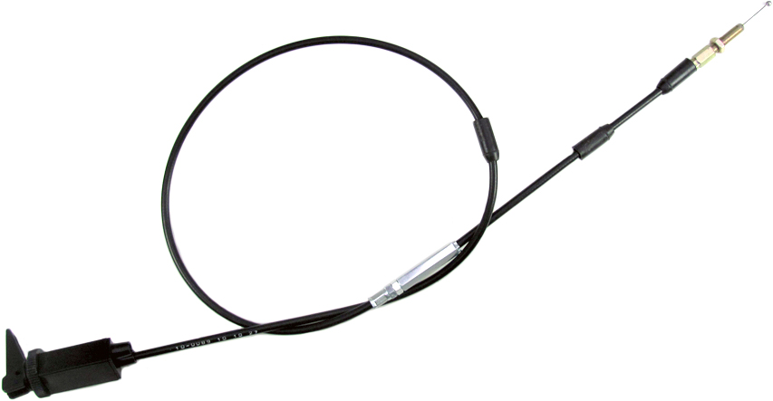 Black Vinyl Choke Cable - Polaris ATV - Click Image to Close