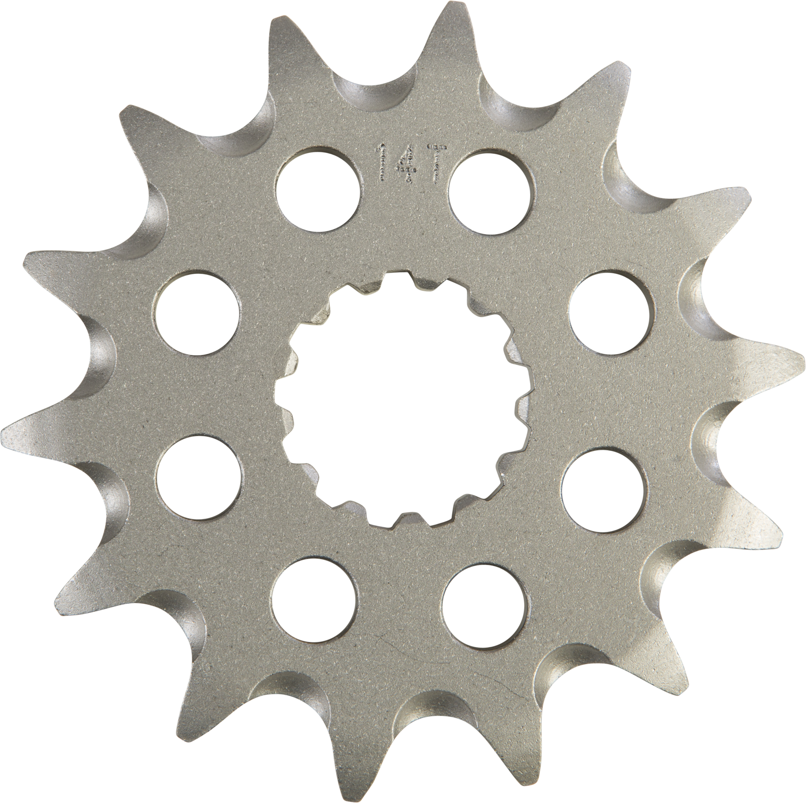 Steel Front Countershaft Sprocket - 14 Teeth 520 Pitch - Fits Yamaha WR450F, YZ250, YZ250F, YZ450F (99-20) - Click Image to Close