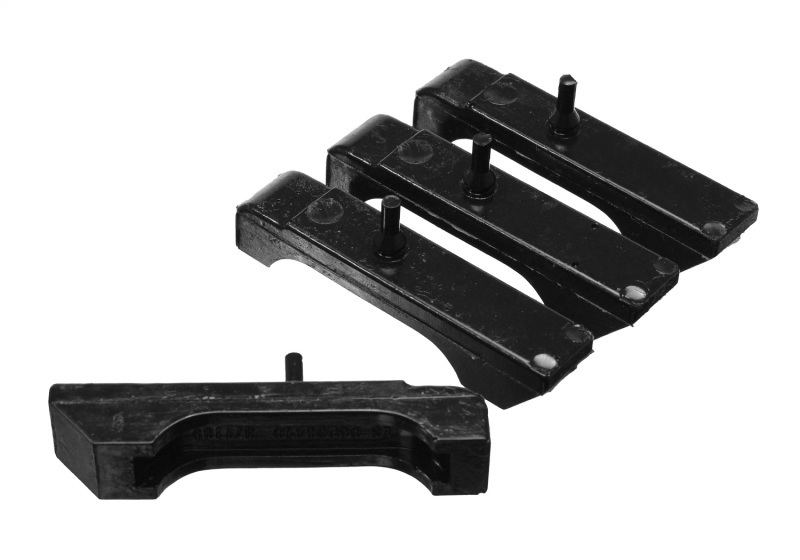 GM SBC Black Radiator Isolator Pad Set - 3 Row - Click Image to Close