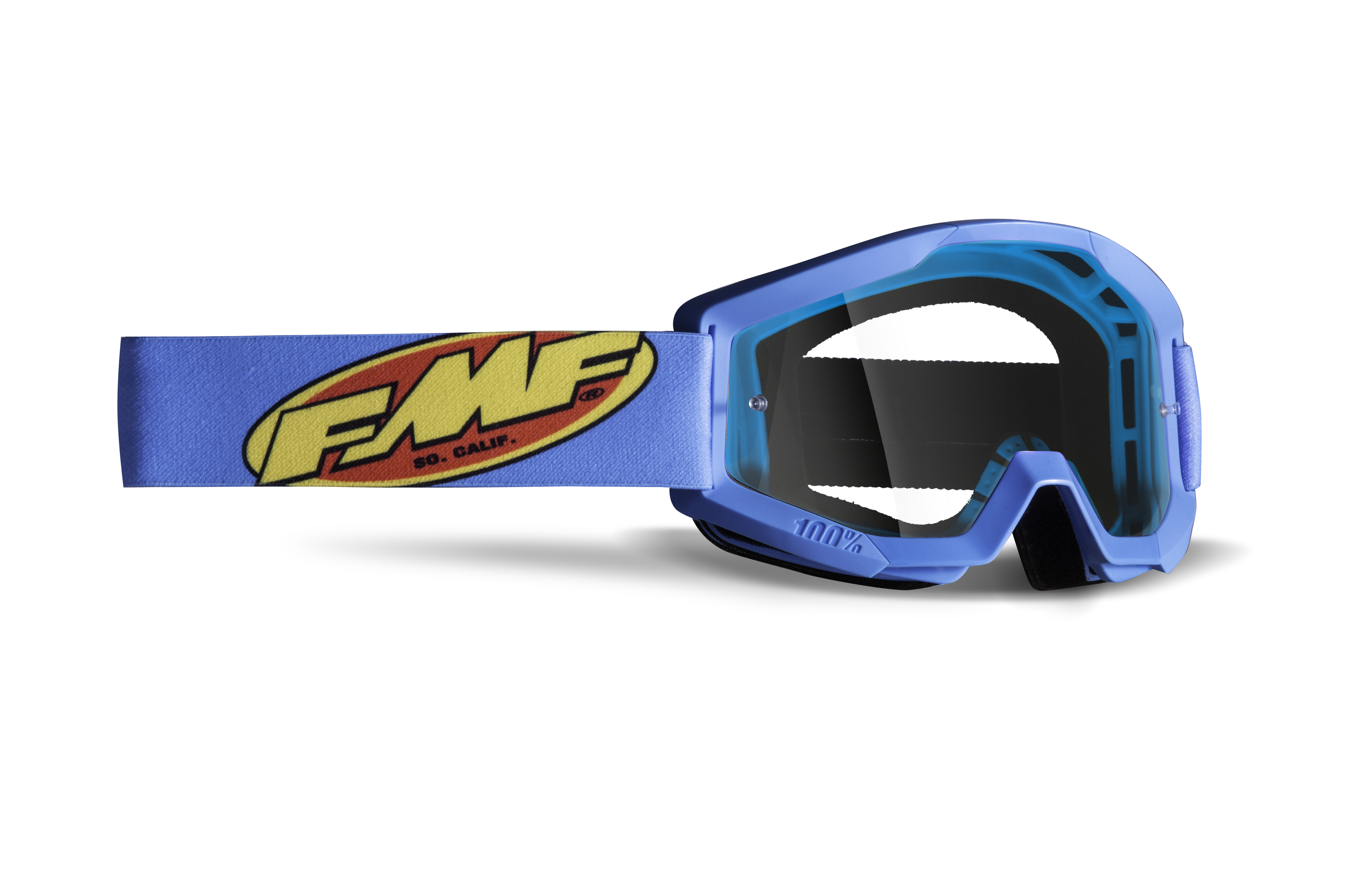 PowerCore Core Goggles - Cyan w/Clear Lens - Click Image to Close