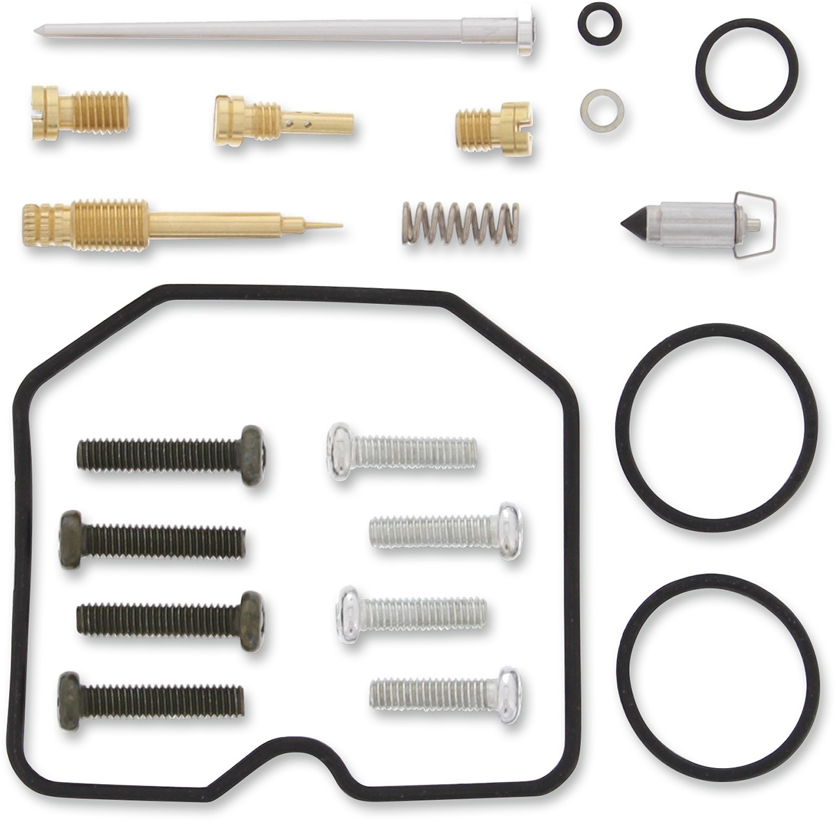 ATV Carburetor Repair Kit - For 92-95 Kawasaki KLF300 Bayou 2x4 - Click Image to Close