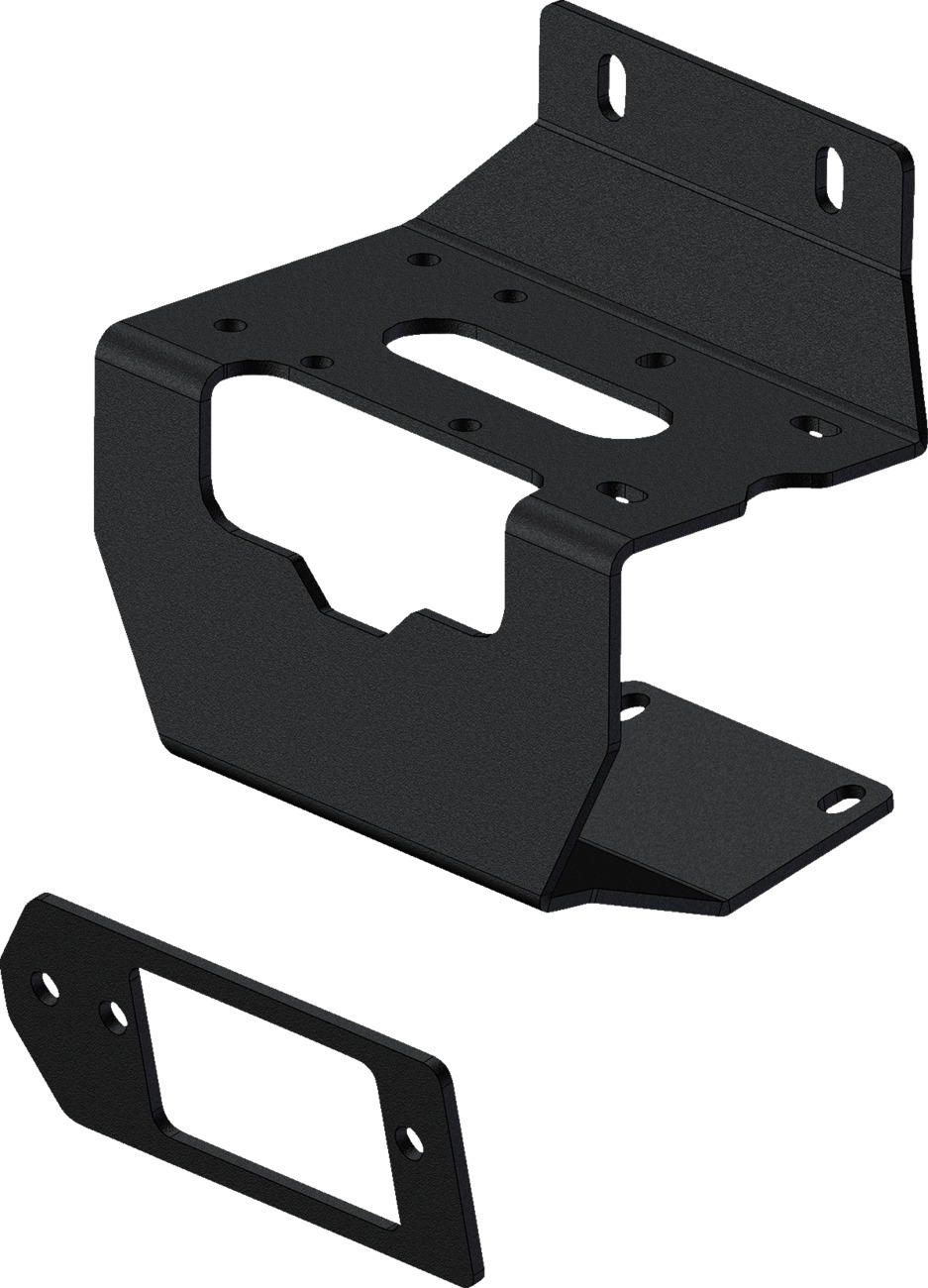 16-23 Honda Pioneer 1000/ 5/ 6/ LE Winch Mount - Click Image to Close