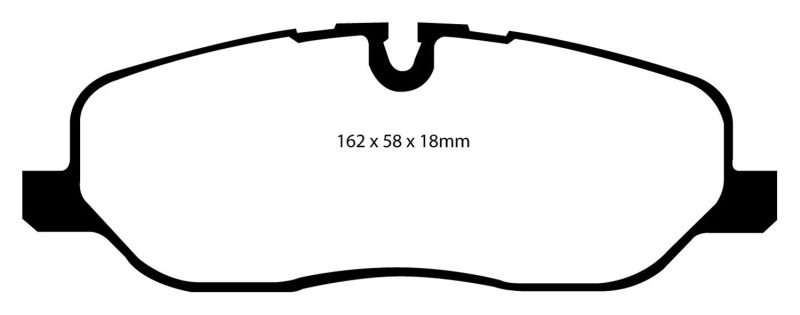 Greenstuff Front Brake Pads - For 05-10 Land Rover LR3 4.4 - Click Image to Close