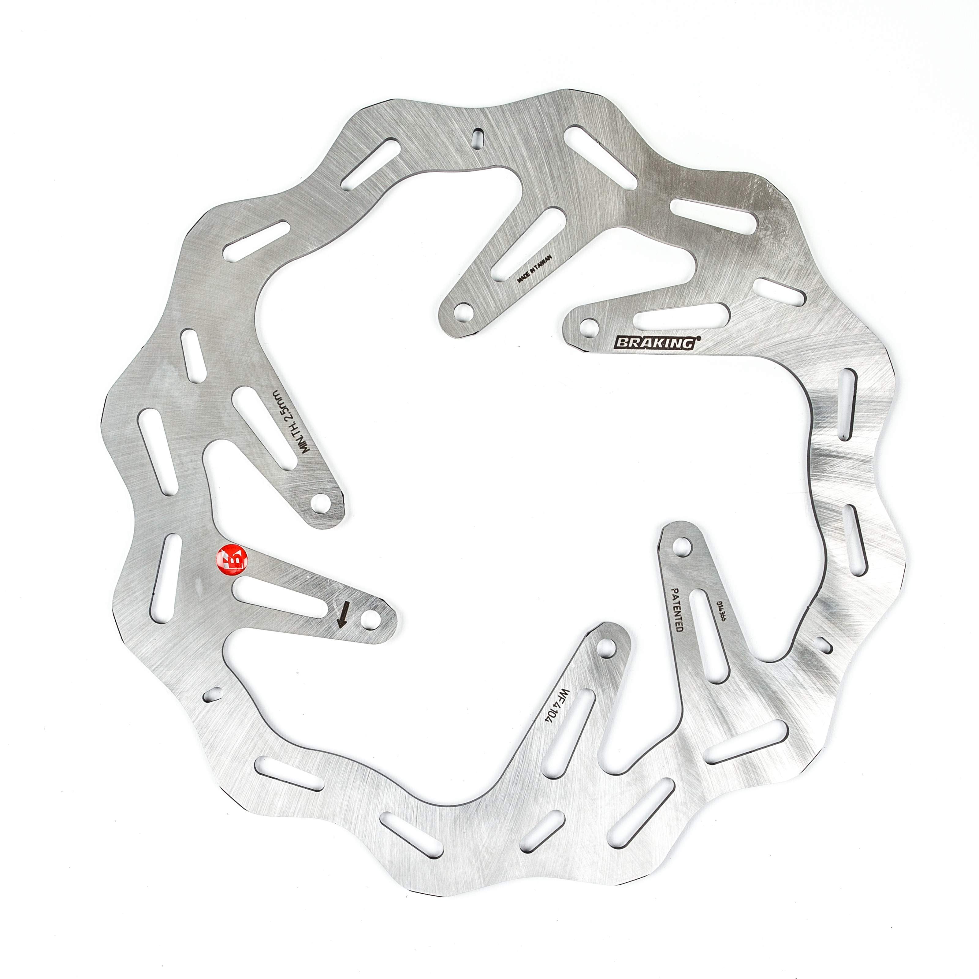 Front Fixed Rotor - For 15-16 Honda CRF450R 15-17 CRF250R - Click Image to Close