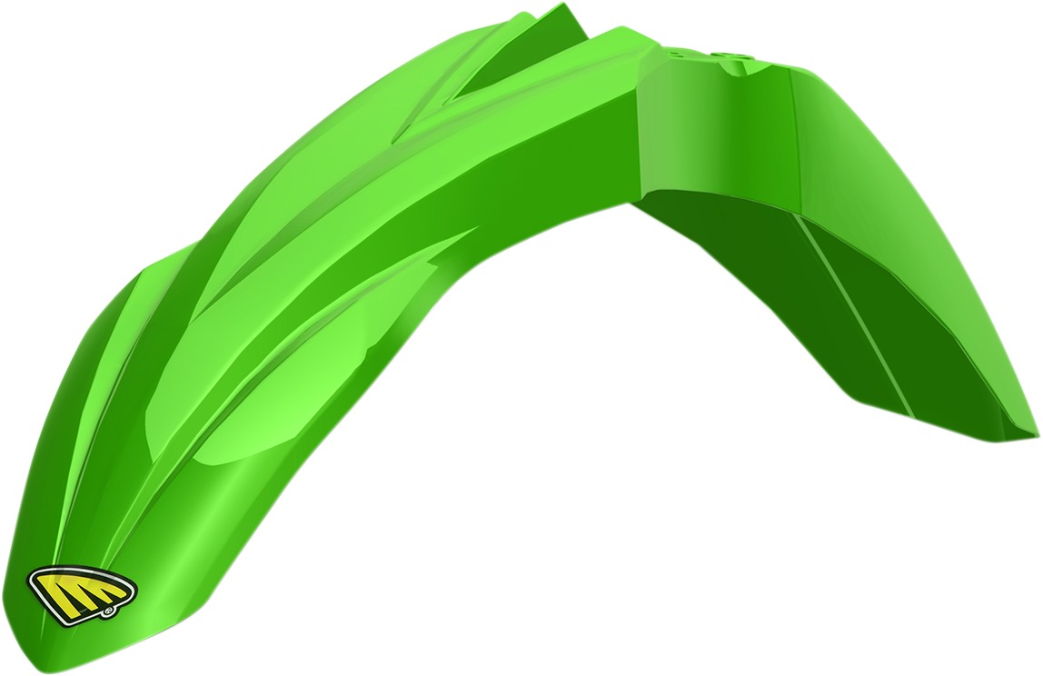 17-23 Kawasaki KX250F Performance OEM Front Fender OEM Green - Click Image to Close