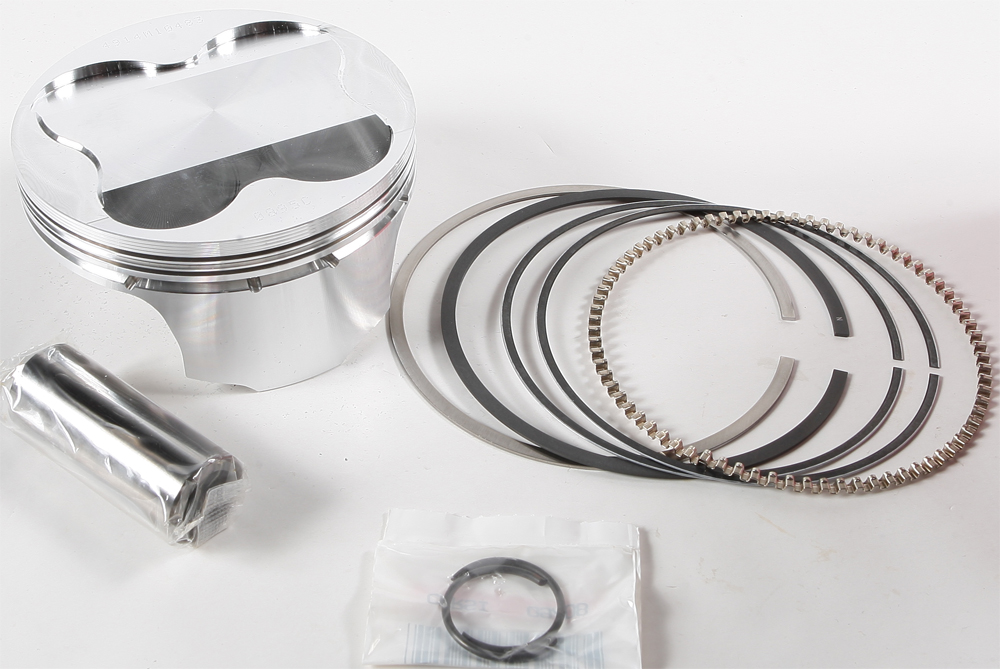 Piston Kit 12.5:1 Compression - 104.83mm Bore (+5.63mm) - For 03-07 Polaris Outlaw/Predator 500 - Click Image to Close