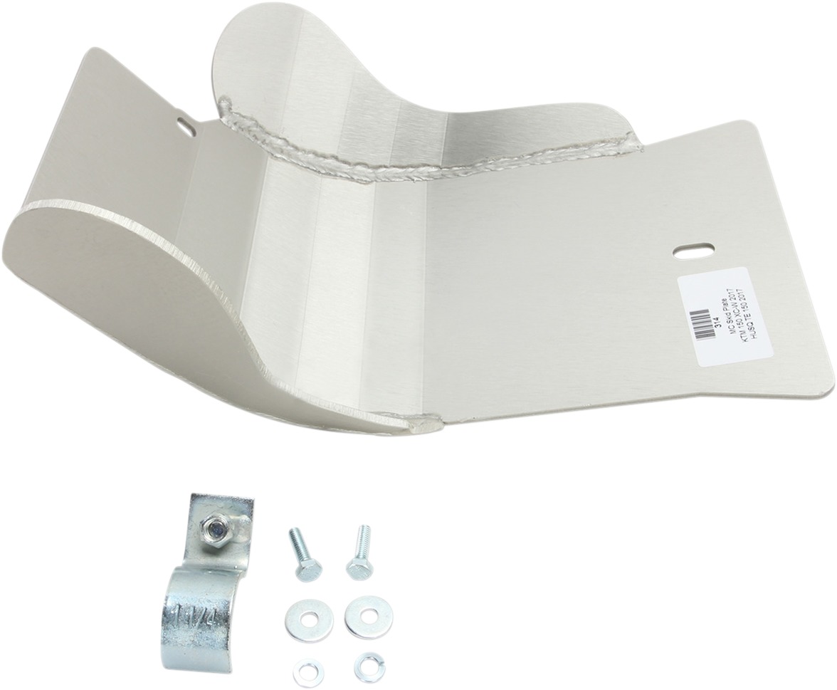 Aluminum Skid Plate - For 17-18 Husqvarna TE TX KTM XCW 125/150 - Click Image to Close