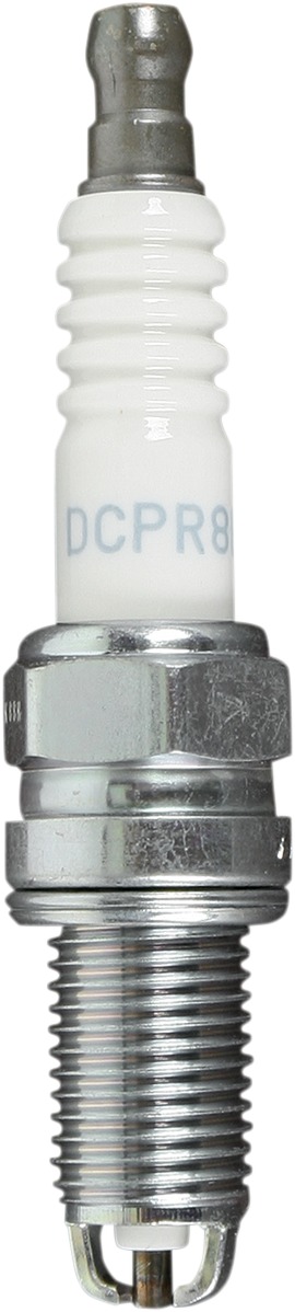 Single Platinum Spark Plug (DCPR8EKP) - Click Image to Close