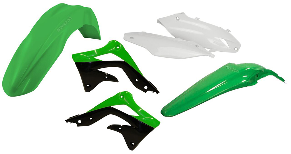 Green Plastic Kit - Original '12 - For 2012 Kawasaki KX450F - Click Image to Close