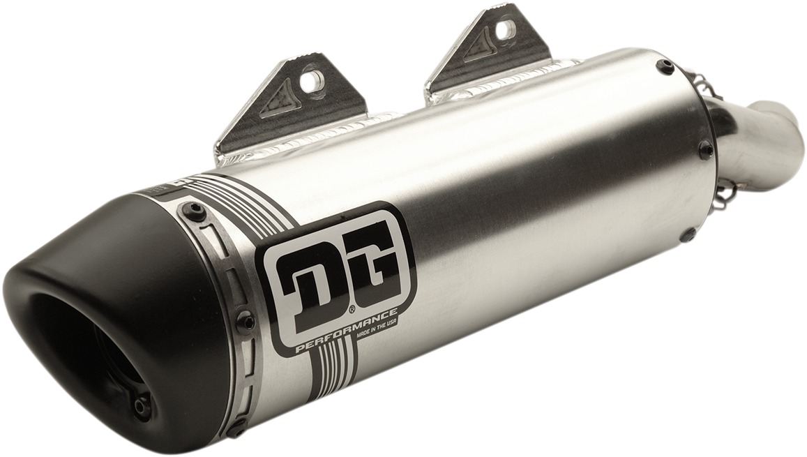 V2 Slip On Exhaust - For 92-22 Honda XR600R XR650L - Click Image to Close