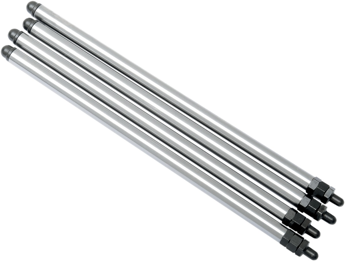 Chrome Moly Steel Adjustable Pushrods - Pshrds Adj Ch/Moly 65-84 B.T. - Click Image to Close