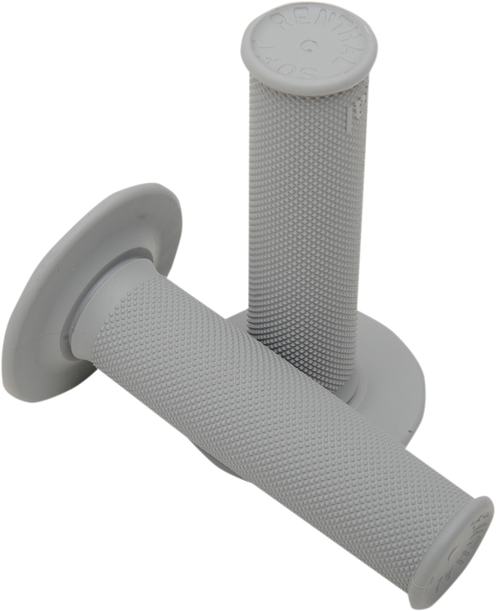 MX Grips Soft Full Diamond - Light Grey - Click Image to Close