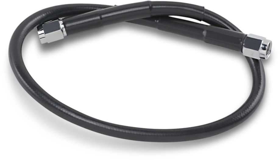 Black 19" Brake Line - DOT -3 AN Universal - Click Image to Close