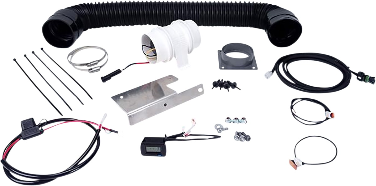 Auxiliary Fan Kit - For 15-20 Honda Pioneer - Click Image to Close