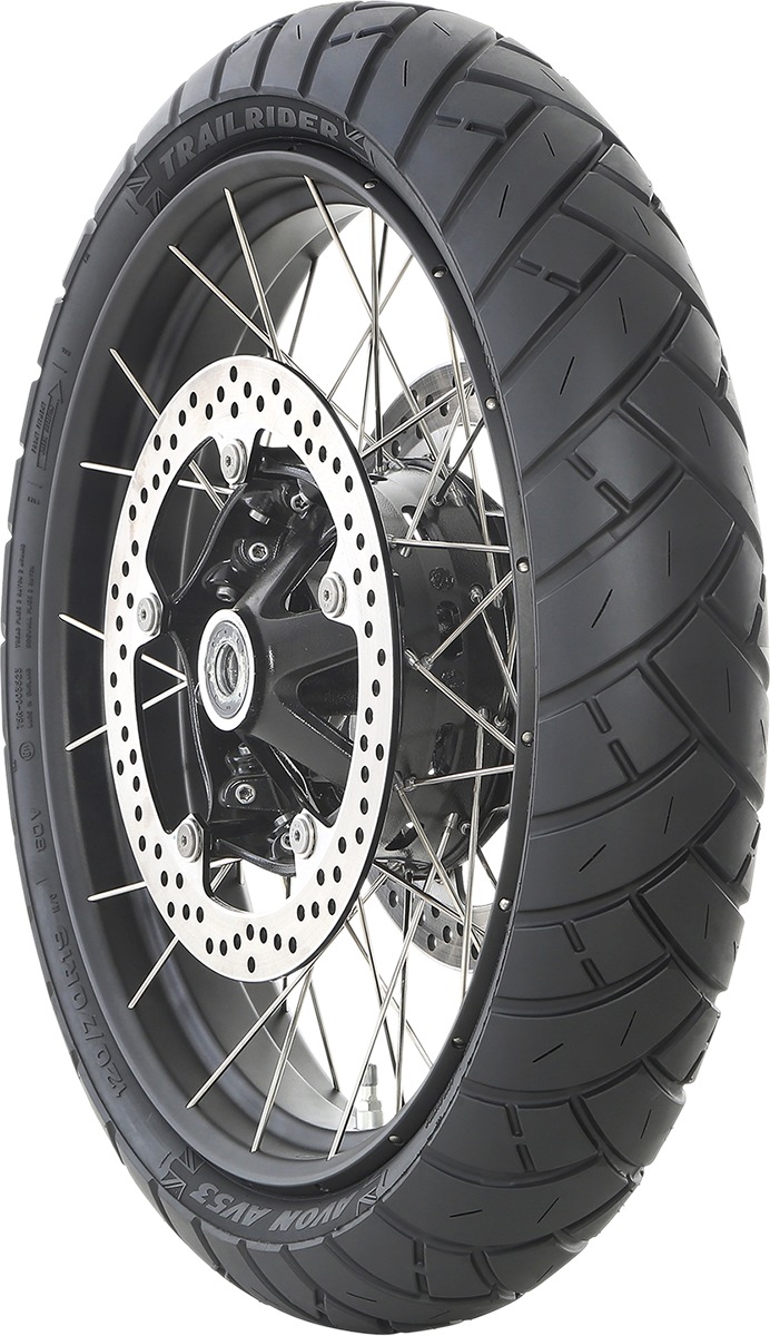 Avon TrailRider AV53 Dual Sport Front Tire 110/80R19 - 638406AVO - Click Image to Close