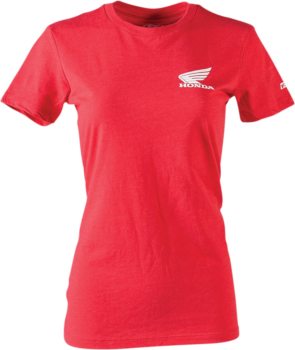 Women's Honda Icon Tee - Honda Icon Tee Red Wmd - Click Image to Close