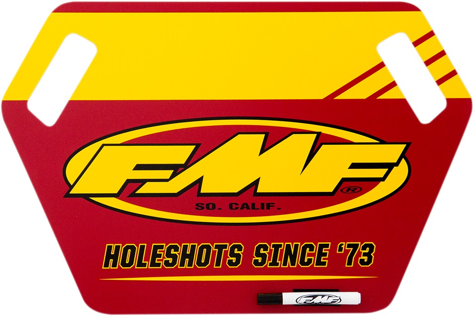 Red Pit Board with Marker - Racing Essentials - Click Image to Close