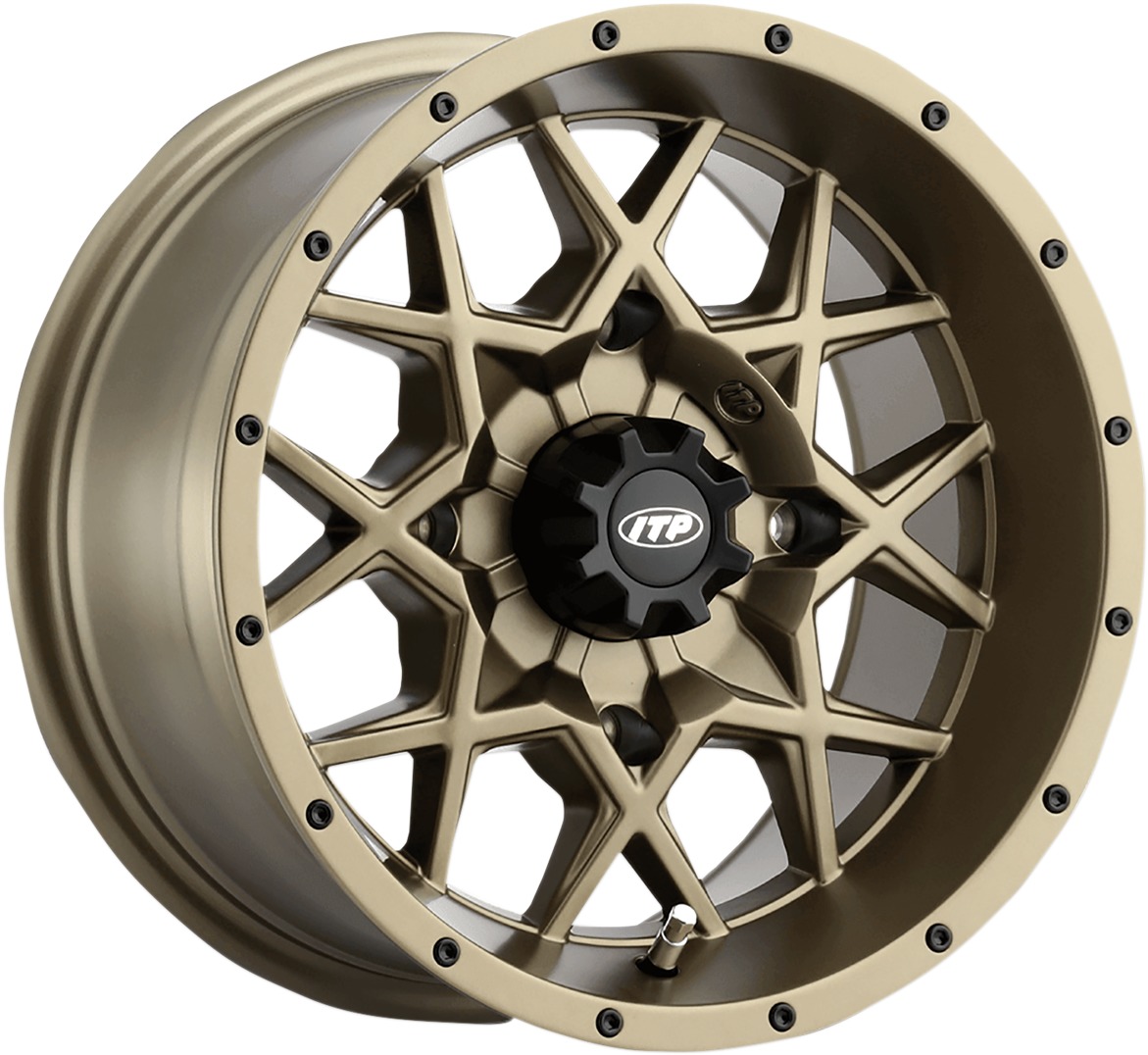 Hurricane Wheel Bronze 4/156 14X7 4+3 - Click Image to Close