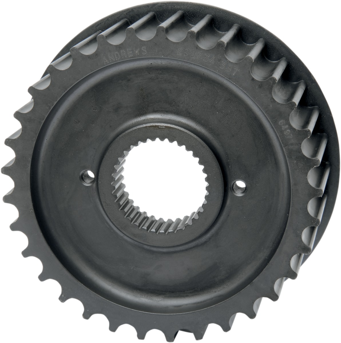 Rear Belt Drive Transmission Pulleys - 33T Overdrive Pully - Click Image to Close