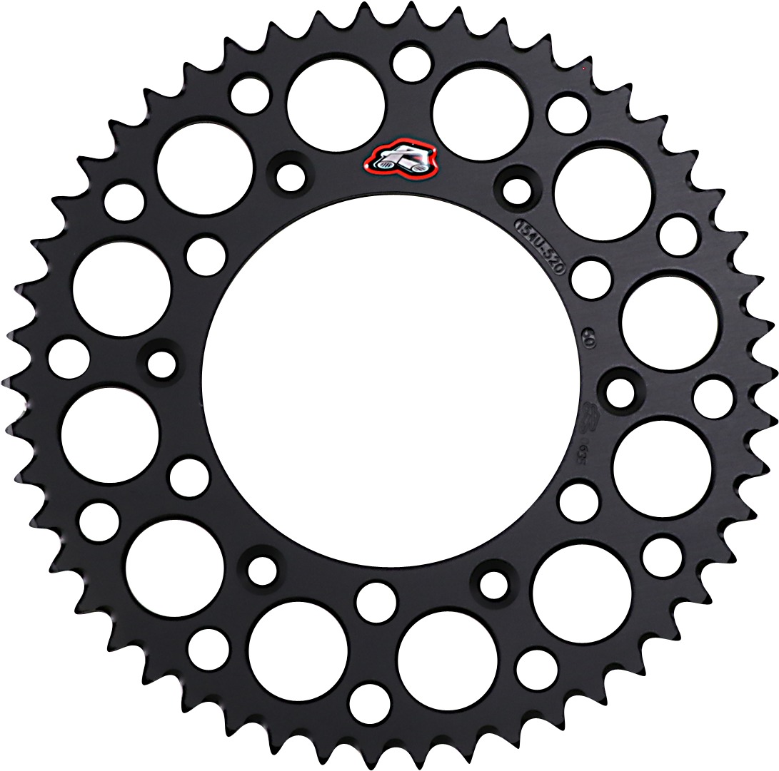 96-17 Honda CRF 230F/ CR250R/ CRF450R Rear Sprocket Grooved - Black 520-50 Teeth - Click Image to Close