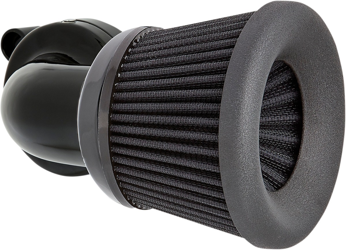 Velocity 90 deg. Air Cleaner Kit - Velocity 90Air Cleaner Kt Blk - Click Image to Close