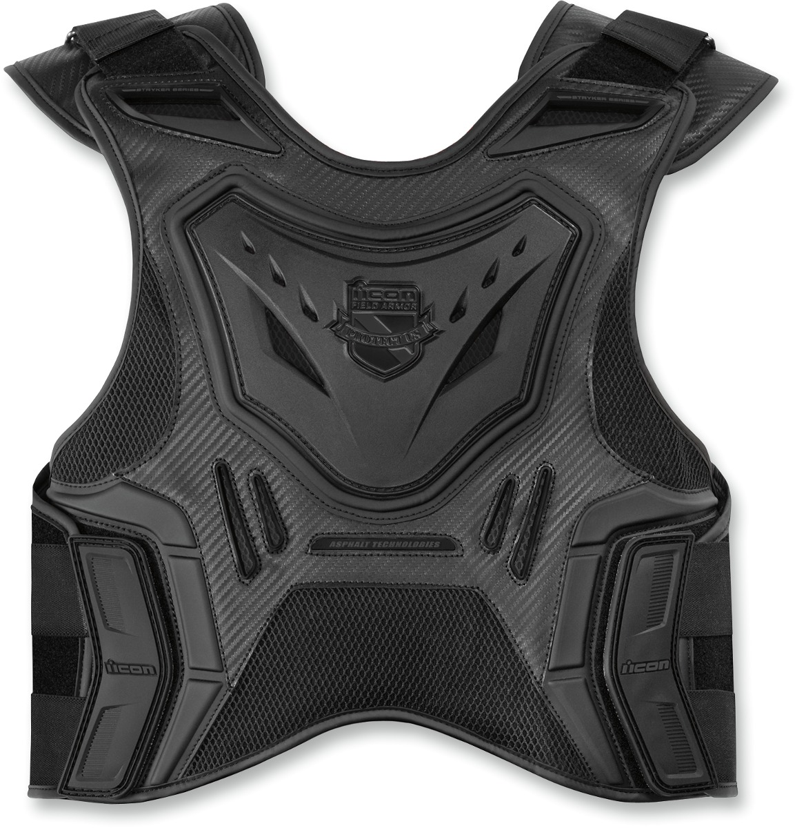 Stryker Field Armor Vest Stealth Large/X-Large - Click Image to Close