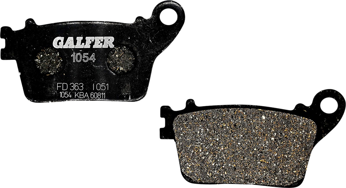 Semi-Metallic Compound Rear Brake Pads - Click Image to Close