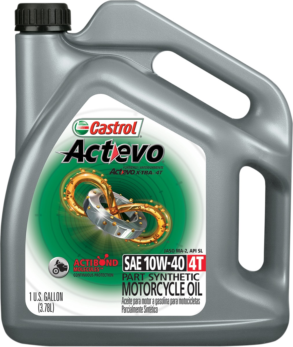 Actevo 4T Semi-Synthetic Oil - Actevo 10W40 Gallon - Click Image to Close