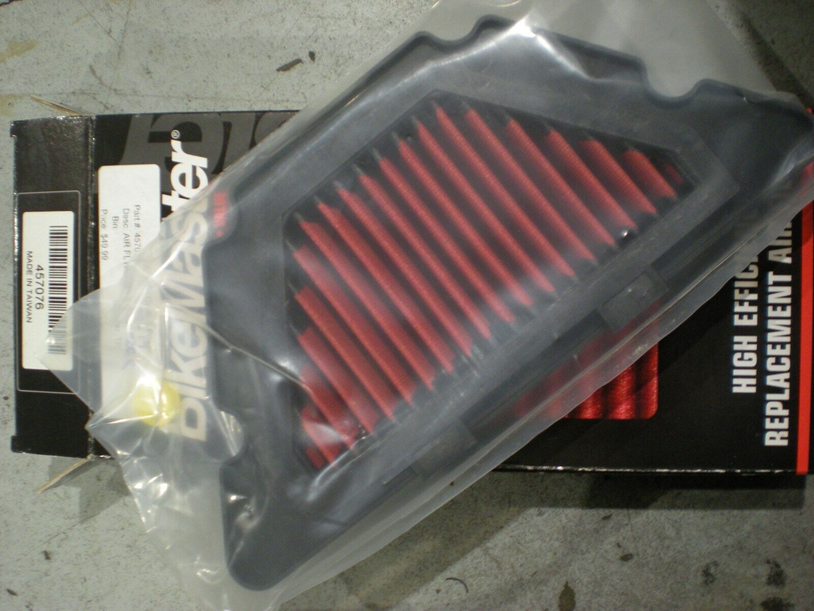 BikeMaster Yamaha FZ6R Air Filter - Click Image to Close