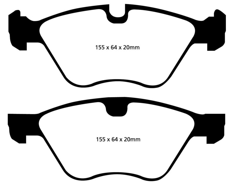 Ultimax2 Front Brake Pads - For 09+ BMW Z4 3.0 (E89) - Click Image to Close