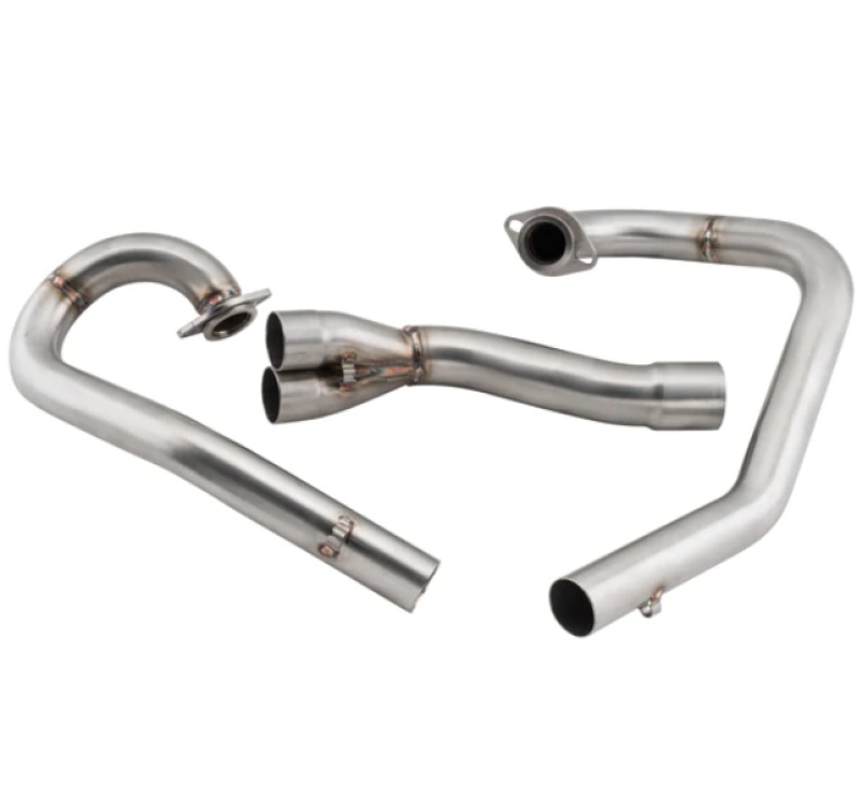 08-14 Polaris RZR 800 EXO Stainless Head Pipe - Click Image to Close