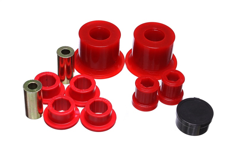 05-14 VW Jetta (Base) / 06-09 VW GTI Front Control Arm Bushing Set - Red - Click Image to Close