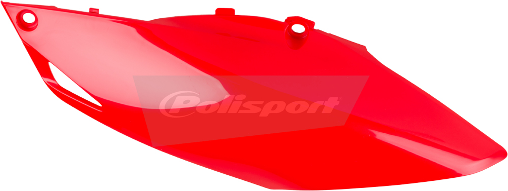 Plastic Side Number Plate - Red - For 13-16 CRF450R 14-17 CRF250R - Click Image to Close