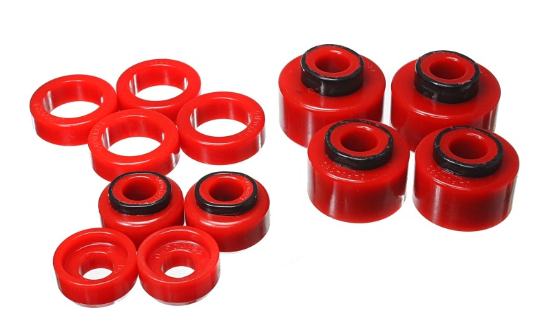 05-07 Ford F250/F350 2/4WD Red Body Mount Set - Click Image to Close