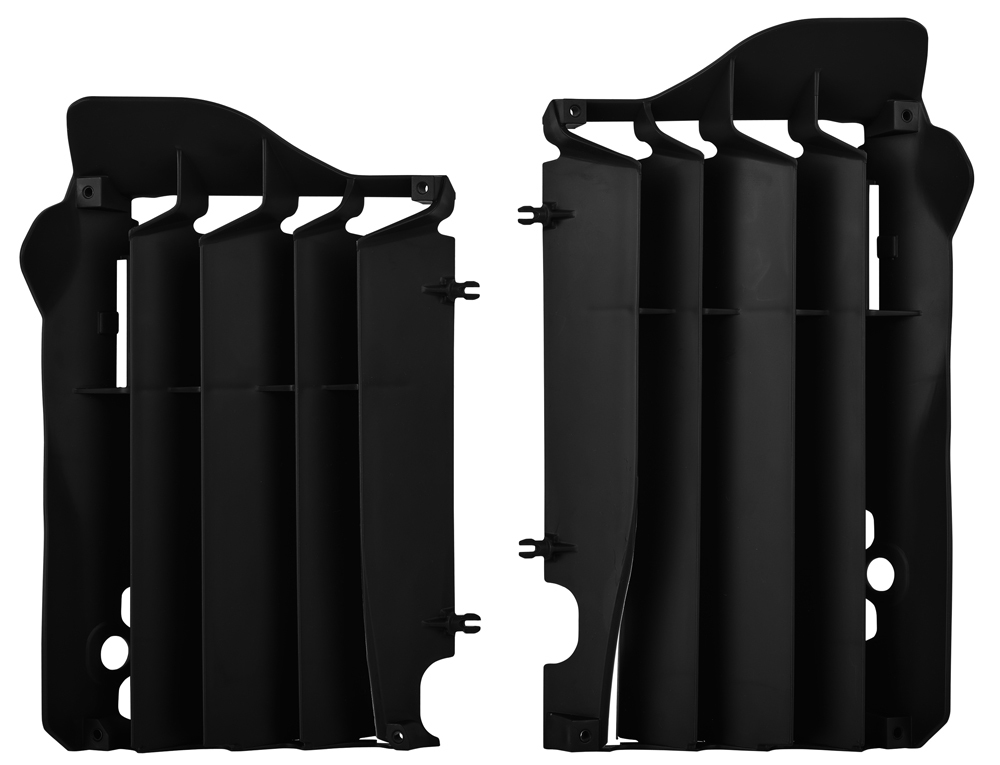 Radiator Louver Cover (Black) - For Honda 15-16 CRF450R - Click Image to Close