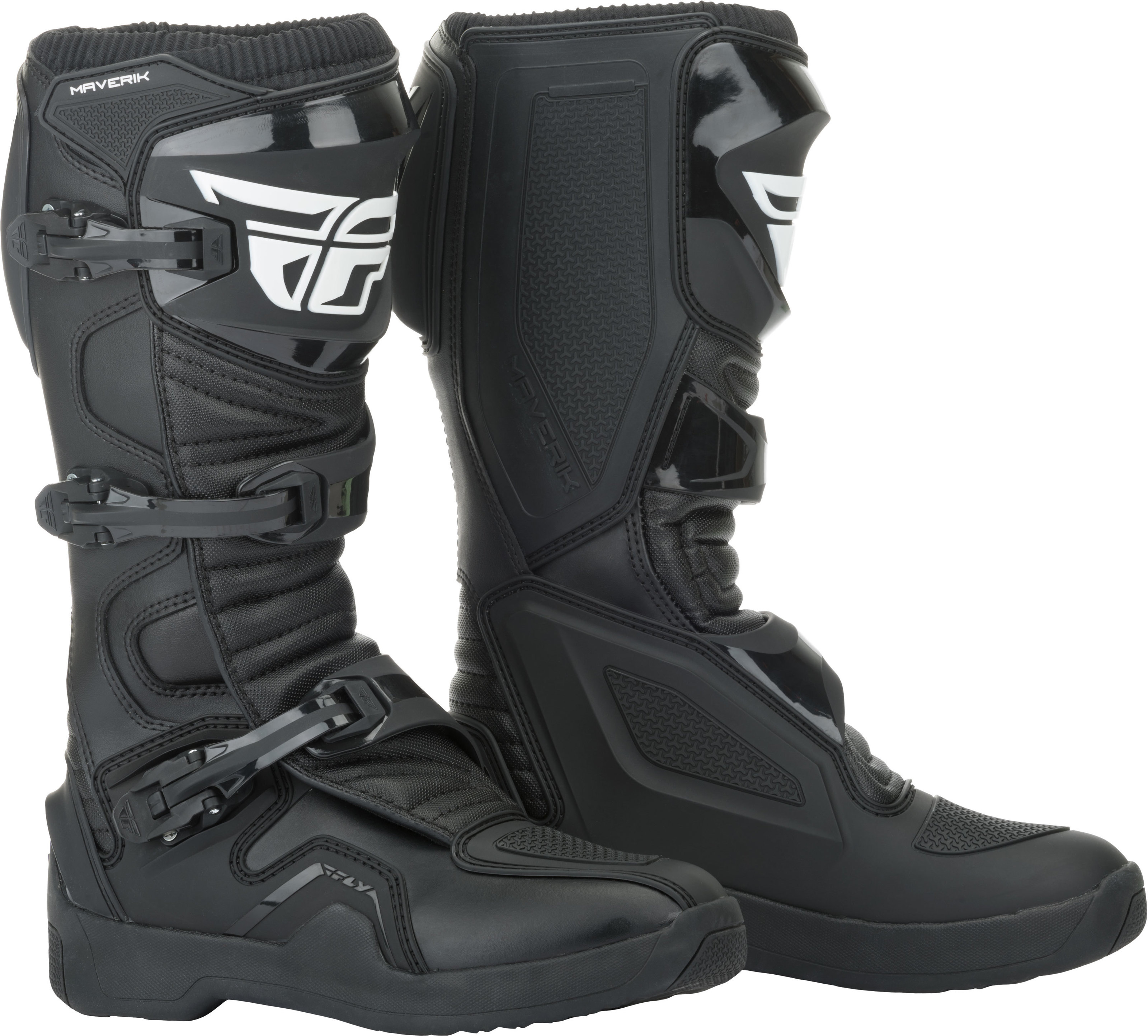 Maverick Boots Black US 10 - Click Image to Close