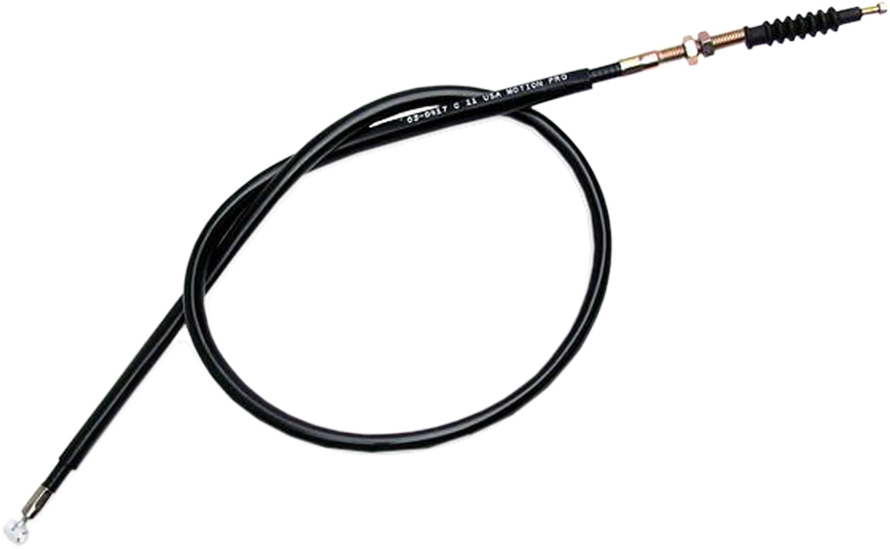 Black Vinyl Clutch Cable - Kawasaki Ninja 250/300 - Click Image to Close