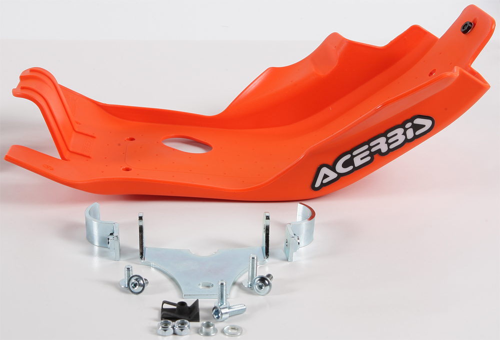 Skid Plate Orange - For 16-18 KTM 2016 Husqvarna - Click Image to Close