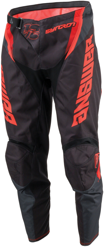 Answer 25 Syncron Envenom Pants Red/Black Size 40 - Men's motocross pants in red/black, size 40 - Click Image to Close