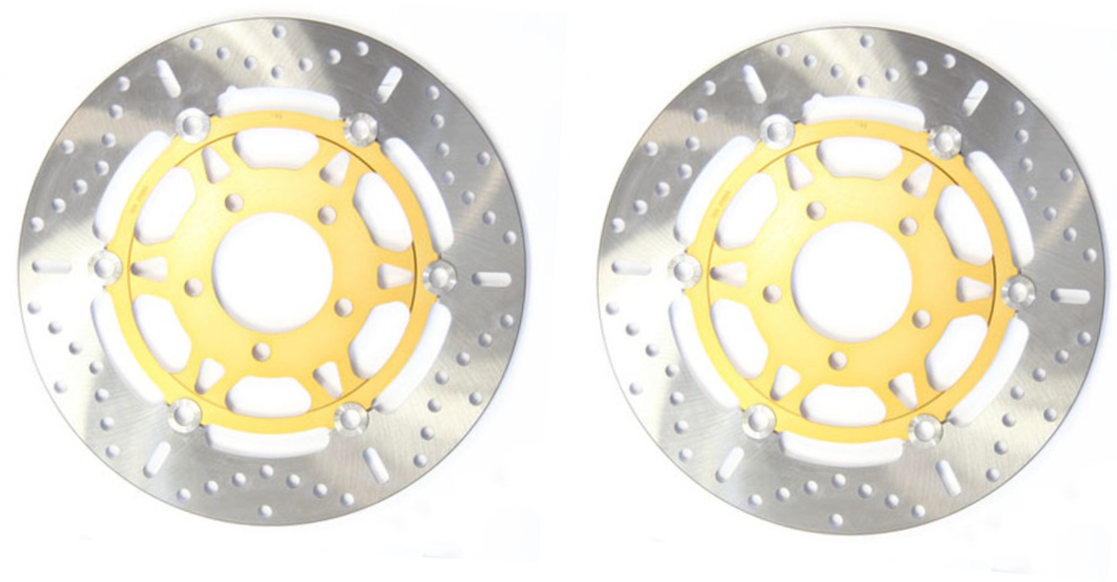 Floating Brake Rotor Front Set - Click Image to Close