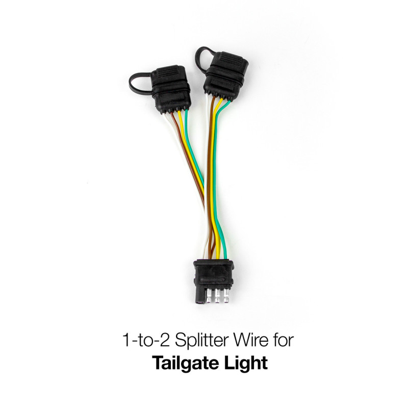 XK Glow Tailgate Light 1-to-2 Splitter Wire - Click Image to Close